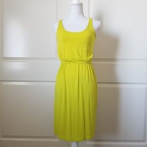 Old Navy Womens Summer Dress Size XS Lime Yellow